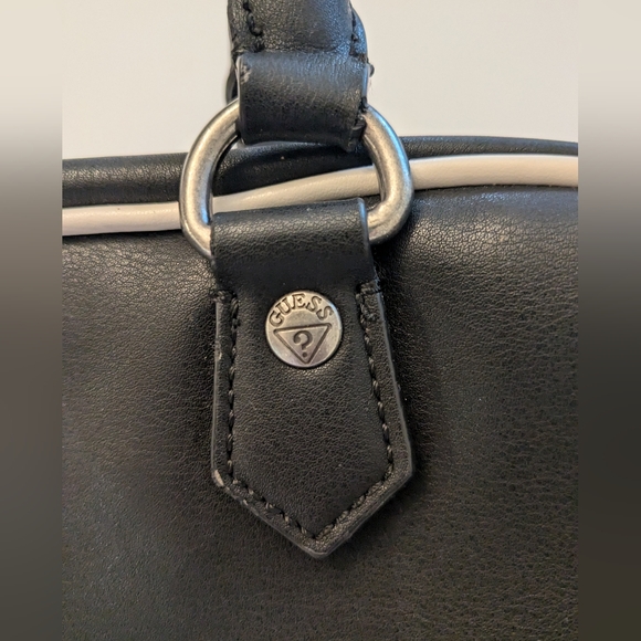 GUESS CLASSIC Satchel Bowling Style Bag - Picture 7 of 12